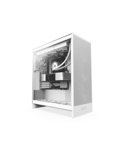 NZXT H7 Flow (2024) - All White - Chassi - Miditower - Vit