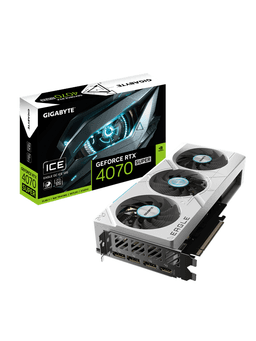 GIGABYTE GeForce RTX 4070 SUPER EAGLE OC ICE - 12GB GDDR6X RAM - Grafikkort