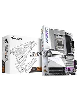 GIGABYTE B650E AORUS ELITE X AX ICE Moderkort - AMD B650E - AMD AM5 socket - DDR5 RAM - ATX