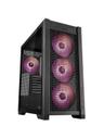 ASUS TUF Gaming GT302 ARGB - Mid tower - utökad ATX - genomskinlig sidopanel (härdat glas) - ingen strömförsörjning - USB/ljud