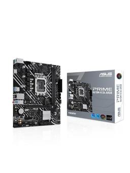 ASUS PRIME H610M-K D4 ARGB Moderkort - Intel H610 - Intel LGA1700 socket - DDR4 RAM - Micro-ATX