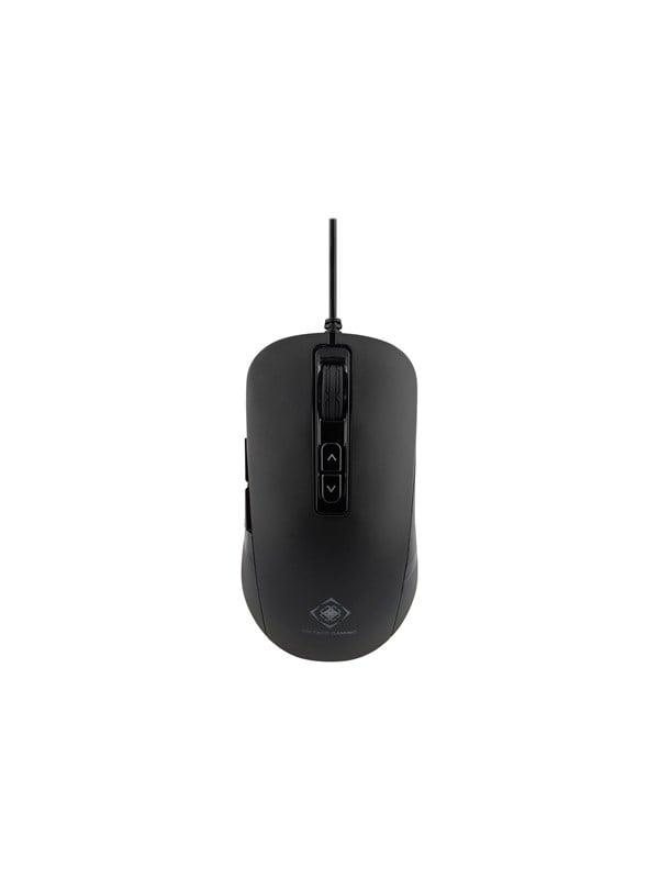 Deltaco GAMING - mouse - USB - black - Mouse - Optic - 7 knappar - Svart