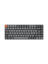 Keychron K3 Max QMK/VIA Wireless RGB Hot Swap Low Profile Brown - Gaming Keyboard - Utan numpad - Nordisk - Grå