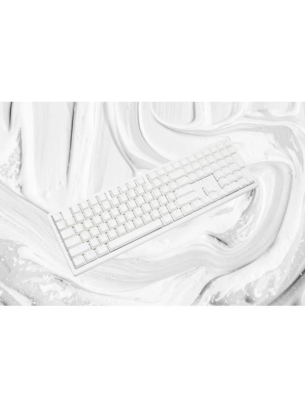 Ducky Zero 6108 - Wireless - Gaming Tangentbord - Nordisk - Vit