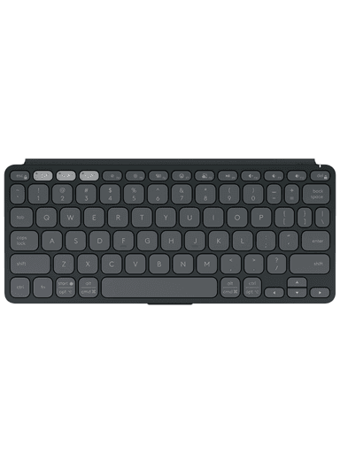 Logitech Keys-To-Go 2 Portable Wireless Keyboard - Graphite - Tangentbord - Nordisk - Svart