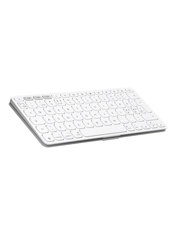 Logitech Keys-To-Go 2 For iPad Portable Wireless Keyboard - Pale Grey - Tangentbord - Nordisk - Grå