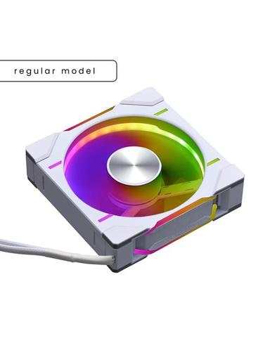 Phanteks D30-120 D-RGB Regular - case fan - Chassi fläkt - 120mm - Vit