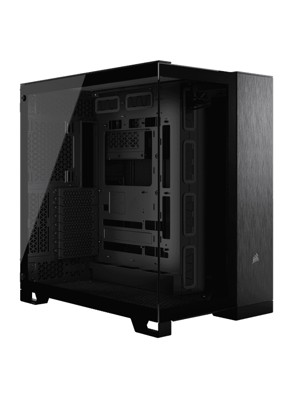 Corsair 6500x - Black/Obsidian Aluminum - Chassi - Miditower