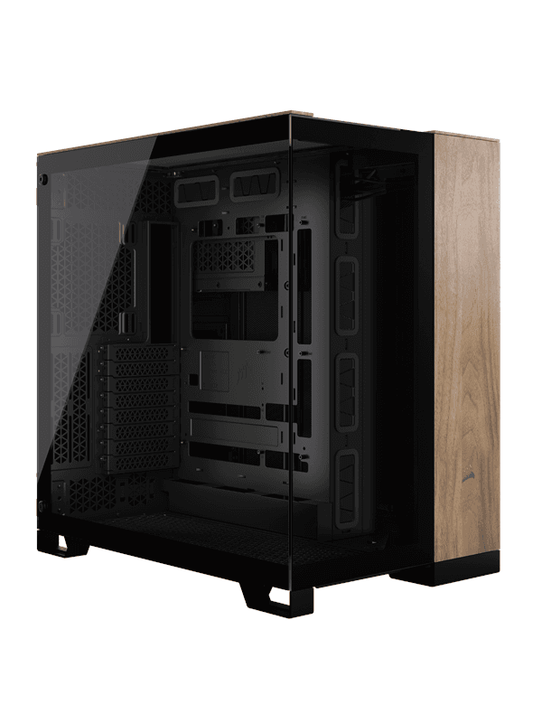 Corsair 6500X - Black/Walnut - Chassi - Miditower