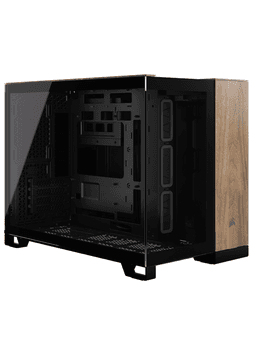 Corsair 2500x - Black/Walnut - Chassi - Miditower