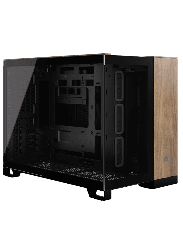Corsair 2500x - Black/Walnut - Chassi - Miditower
