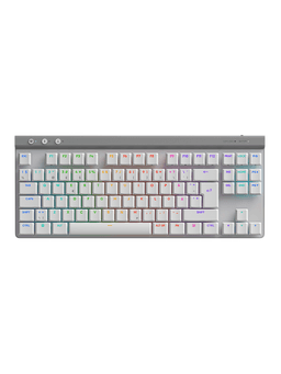 Logitech G515 LIGHTSPEED TKL - Tactile - Gaming Keyboard - Utan numpad - Nordisk - Vit