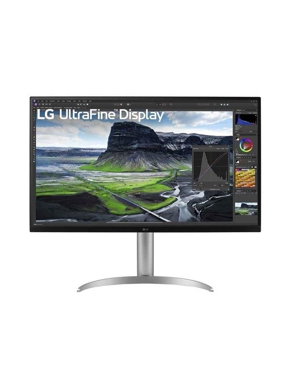 32" LG UltraFine 32UQ850V-W - 3840x2160 - IPS - 90W USB HUB - KVM Switch