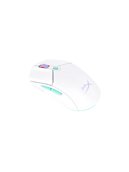 HyperX Pulsefire Haste 2 Core Wireless - Gamingmus - Optic - 5 knappar - Vit