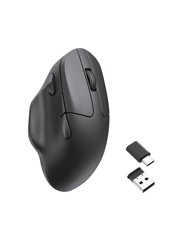 Keychron M7 1K Hz - Gamingmus - Optic - 6 knappar - Svart