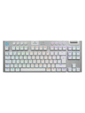 Logitech G915 X LIGHTSPEED TKL - Tactile - 80% (TKL) - Gaming Keyboard - Utan numpad - Nordisk - Vit