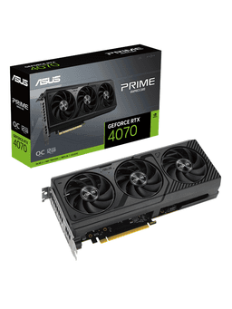 ASUS GeForce RTX 4070 Prime OC - 12GB GDDR6X RAM - Grafikkort