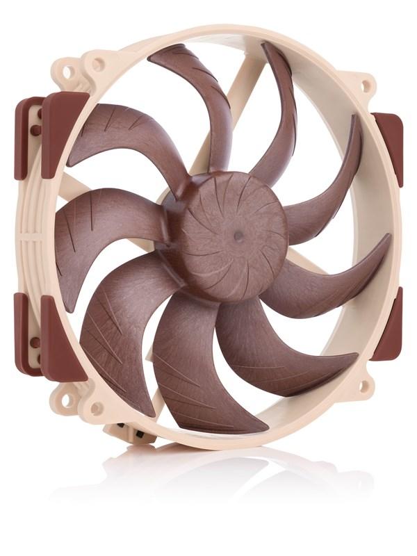 Noctua NF-A14x25r G2 - Chassi fläkt - 140mm - Brun - 24 dBA