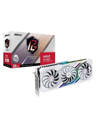 ASRock Radeon RX 7900 XT Phantom Gaming White OC - 20 GB GDDR6 RAM - Grafikkort