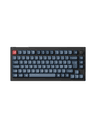 Keychron V1 MAX QMK/VIA Wireless RGB Hot Swap Jupiter Red - Carbon Black - Tangentbord - Nordisk - Svart