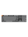 Keychron K5 MAX QMK/VIA Wireless RGB Hot Swap Low Profile Red - Gray - Gaming Tangentbord - Nordisk - Grå
