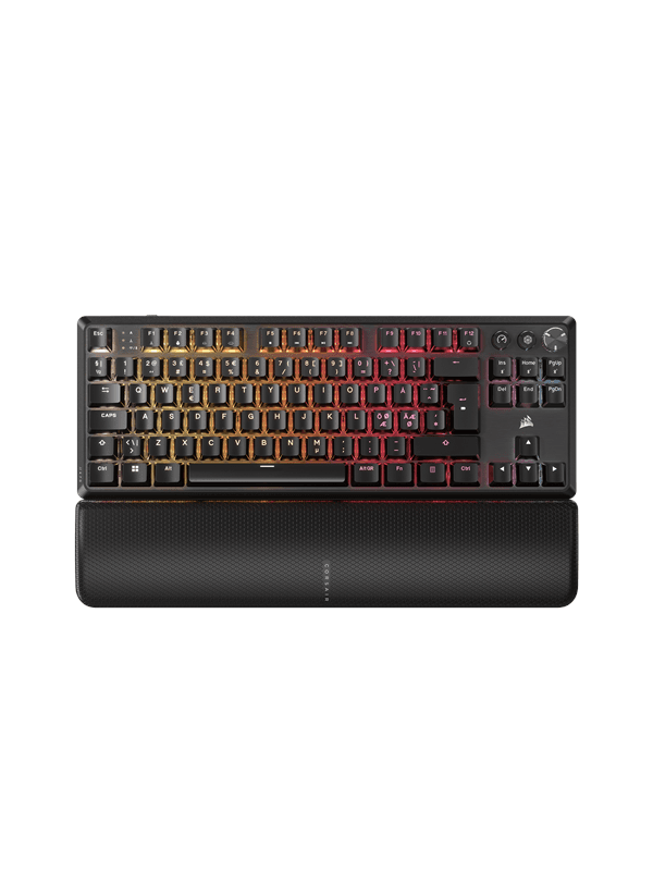 Corsair K70 Core TKL Wireless - Gaming Tangentbord - Nordisk - Svart