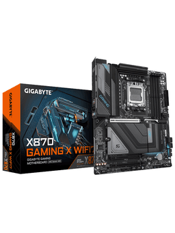 GIGABYTE X870 GAMING X WIFI7 Moderkort - AMD X870 - AMD AM5 socket - DDR5 RAM - ATX