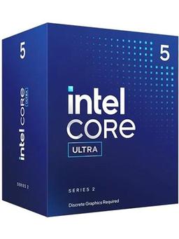 Intel Core Ultra 5 225F Arrow Lake-S CPU - 10 kärnor - 3.3 GHz - Intel LGA1851 - Intel Boxed (med kylare)