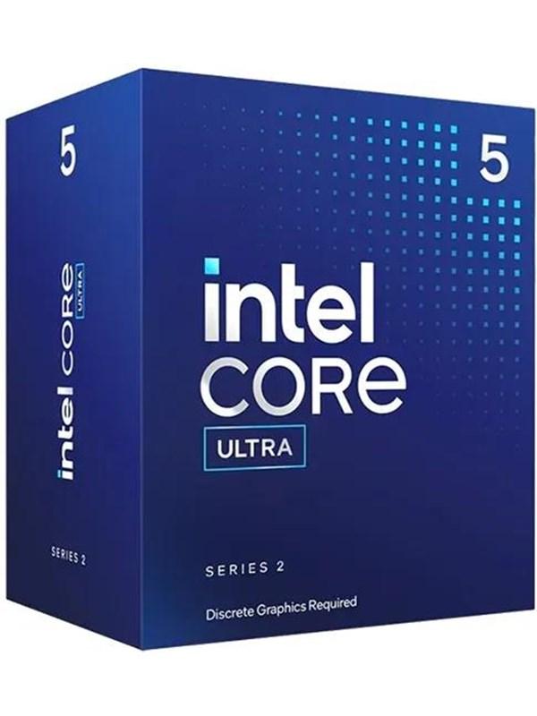 Intel Core Ultra 5 225F Arrow Lake-S CPU - 10 kärnor - 3.3 GHz - Intel LGA1851 - Intel Boxed (med kylare)