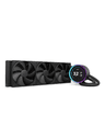 NZXT Kraken Elite 360 - Kylsystem med vätska till processorn - med LCD-display - Elementstorlek: 360 mm - (för: LGA1851, LGA1700, LGA1200, LGA115x Socket, AM4, AM5) - koppar - 120 mm - mattsvart