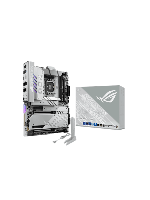 ASUS ROG MAXIMUS Z890 APEX Moderkort - Intel Z890 - Intel LGA1851 socket - DDR5 RAM - ATX