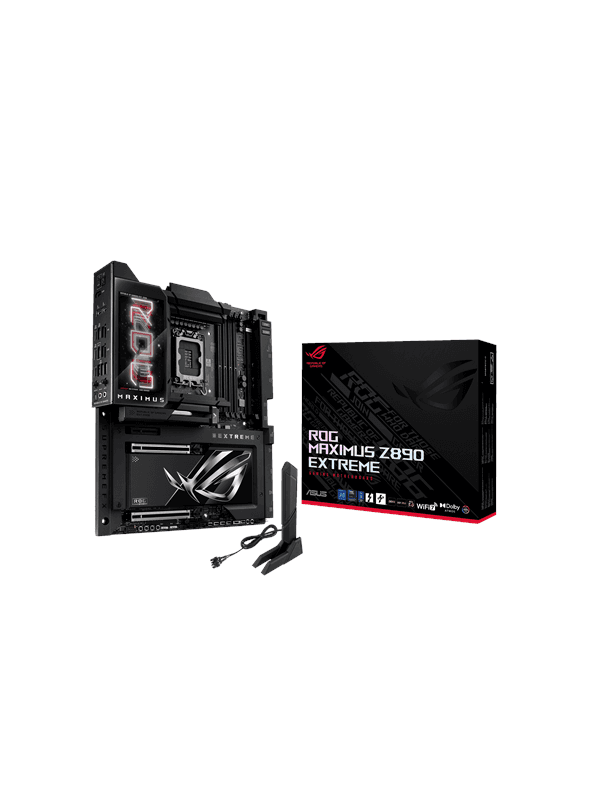 ASUS ROG MAXIMUS Z890 EXTREME Moderkort - Intel Z890 - Intel LGA1851 socket - DDR5 RAM - Extended ATX