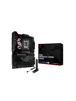 ASUS ROG MAXIMUS Z890 HERO Moderkort - Intel Z890 - Intel LGA1851 socket - DDR5 RAM - ATX