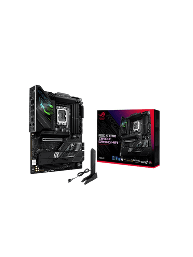 ASUS ROG STRIX Z890-F GAMING WIFI Moderkort - Intel Z890 - Intel LGA1851 socket - DDR5 RAM - ATX