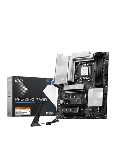 MSI PRO Z890-P WIFI Moderkort - Intel Z890 - Intel LGA1851 socket - DDR5 RAM - ATX