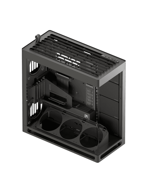 Havn HS 420 VGPU Black - Chassi - Miditower - Svart
