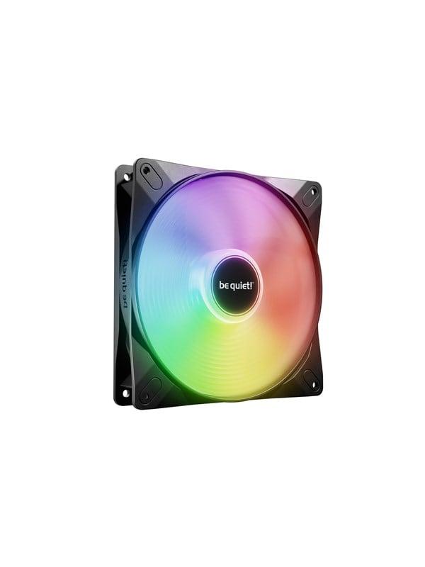be quiet! LIGHT WINGS LX 140mm PWM high-speed - Chassi fläkt - 140mm - Svart med RGB LED - 23 dBA