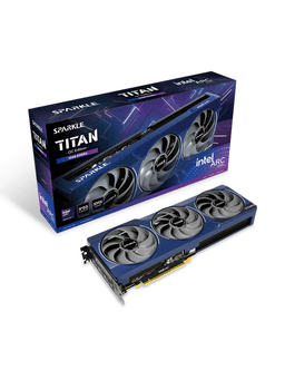 Sparkle Arc B580 Titan OC - 12GB GDDR6 RAM - Grafikkort