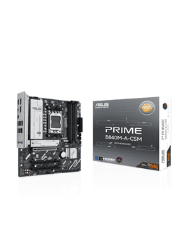 ASUS PRIME B840M-A-CSM Moderkort - AMD B840 - AMD AM5 socket - DDR5 RAM - Micro-ATX