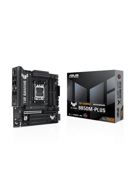 ASUS TUF GAMING B850M-PLUS Moderkort - AMD B850 - AMD AM5 socket - DDR5 RAM - Micro-ATX