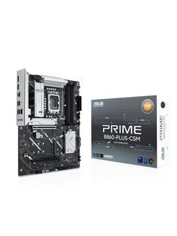 ASUS PRIME B860-PLUS-CSM Moderkort - Intel B860 - Intel LGA1851 socket - DDR5 RAM - ATX
