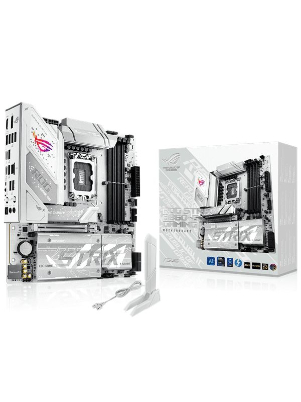 ASUS ROG STRIX B860-G GAMING WIFI Moderkort - Intel B860 - Intel LGA1851 socket - DDR5 RAM - Micro-ATX