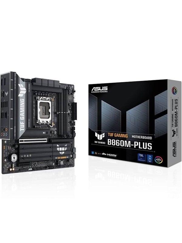 ASUS TUF GAMING B860M-PLUS Moderkort - Intel B860 - Intel LGA1851 socket - DDR5 RAM - Micro-ATX