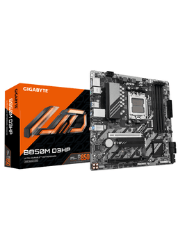 GIGABYTE B850M D3HP Moderkort - AMD B850 - AMD AM5 socket - DDR5 RAM - Micro-ATX