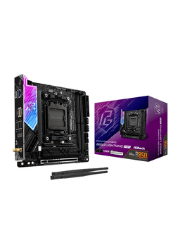 ASRock B850I Lightning WiFi Moderkort - AMD B850 - AMD AM5 socket - DDR5 RAM - Mini-ITX