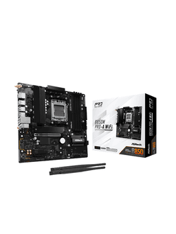 ASRock B850M Pro-A WiFi Moderkort - AMD B850 - AMD AM5 socket - DDR5 RAM - Micro-ATX