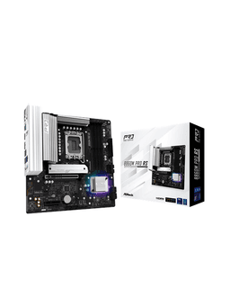 ASRock B860M Pro RS Moderkort - Intel B860 - Intel LGA1851 socket - DDR5 RAM - Micro-ATX