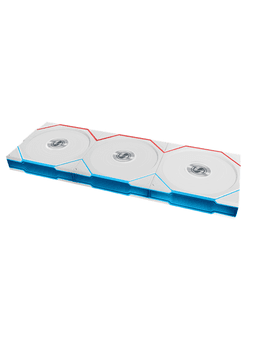 Lian Li UNI FAN TL Wireless Reverse 3-pack - Chassi fläkt - 120mm - Vit - 33 dBA