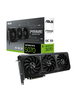 ASUS GeForce RTX 5070 Prime OC - 12GB GDDR7 RAM - Grafikkort