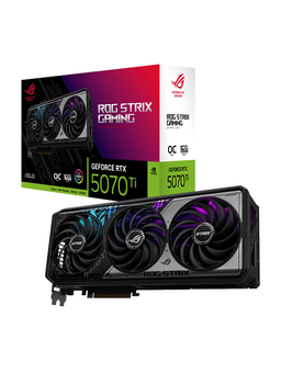 ASUS GeForce RTX 5070 Ti ROG STRIX OC - 16GB GDDR7 RAM - Grafikkort